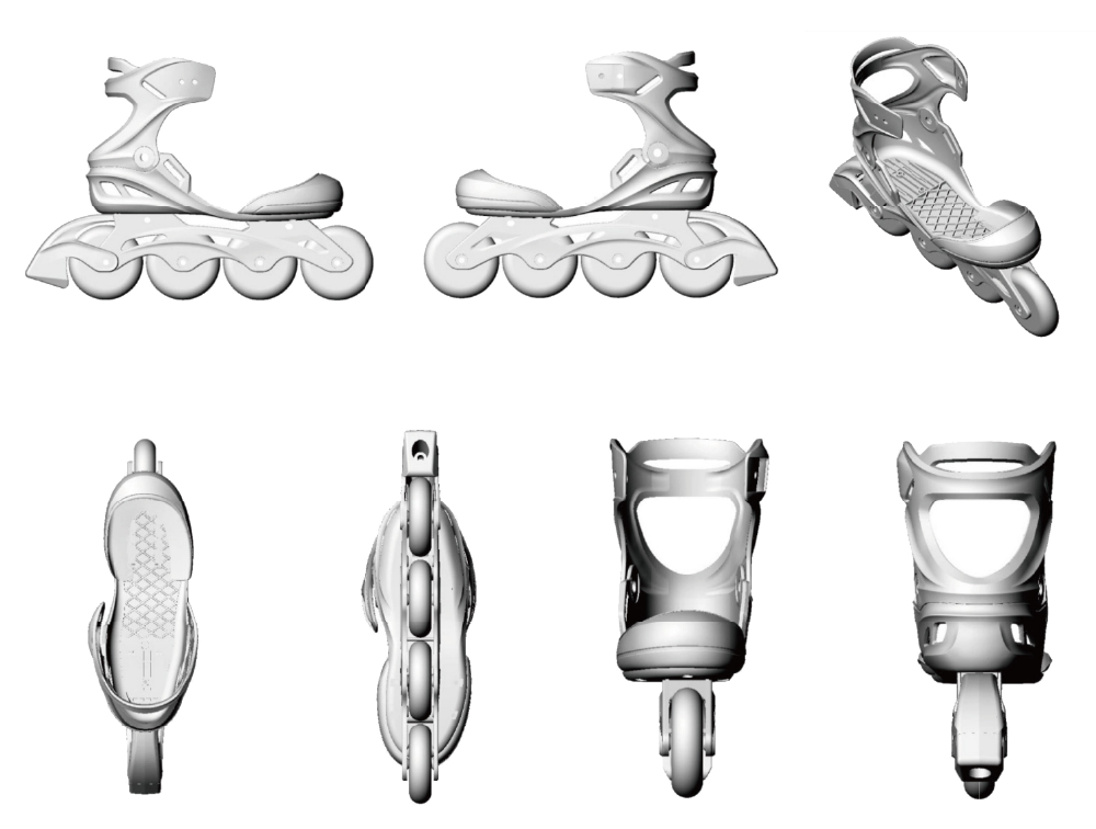 High Precision Skate Injection Mold Production
